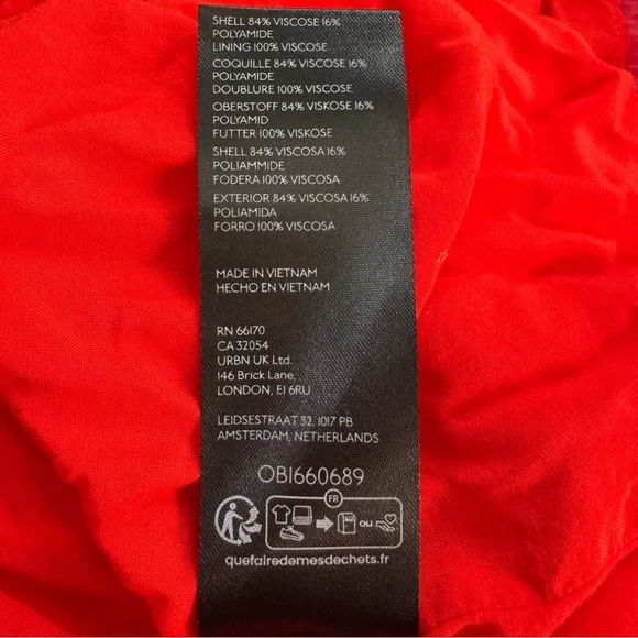 By Anthropologie Silverlake Flutter Sleeve Maxi Dress XL Pink Floral Pockets - Picture 9 of 9